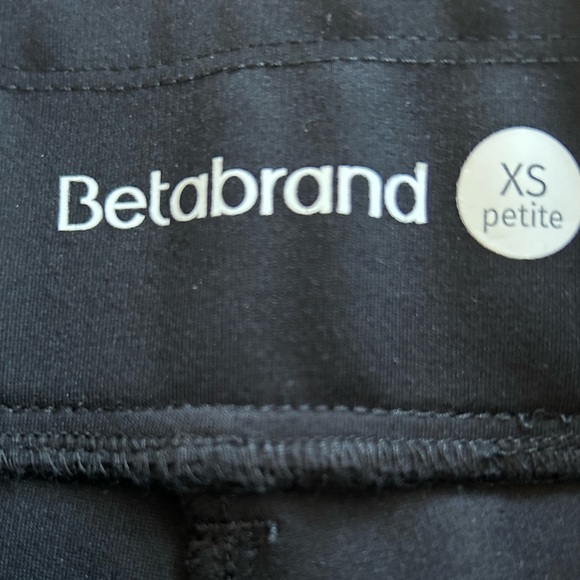 Betabrand high rise, wide leg women’s black dress pants size XS petite - Picture 8 of 8